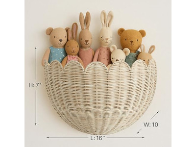 Cestas Africanas Decoração de Parede Arte para Quarto Boho Preto e Branco