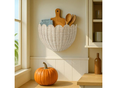 Cestas Africanas Decoração de Parede Arte para Quarto Boho Preto e Branco