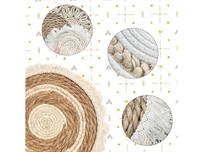 Decorações Nórdicas para Casa Decoração Africana de Rattan Quarto Infantil