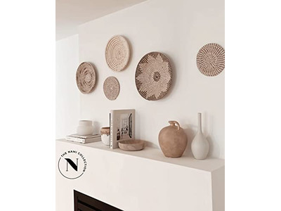 Decoração de Parede de Remo Pintado com Abóbora e Jacinto de Água