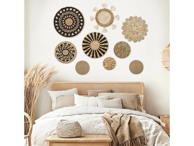 Decoração do Sudoeste para Casa Conjunto de Arte de Parede Tropical de 2 Peças