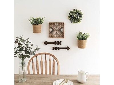 Decoração de Parede Sala de Jantar Boho Rústico Quarto Vermelho Sala Roxo